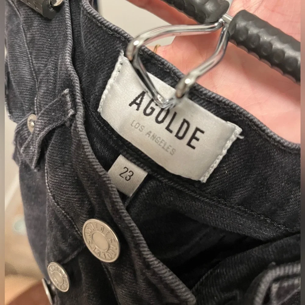 Agolde Riley black jeans - Picture 1 of 3